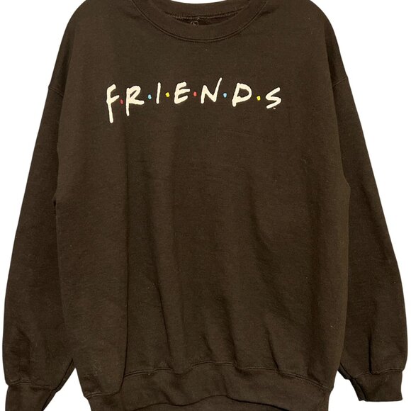 Friends TV Show Womens Sweatshirt Black L - Picture 5 of 5